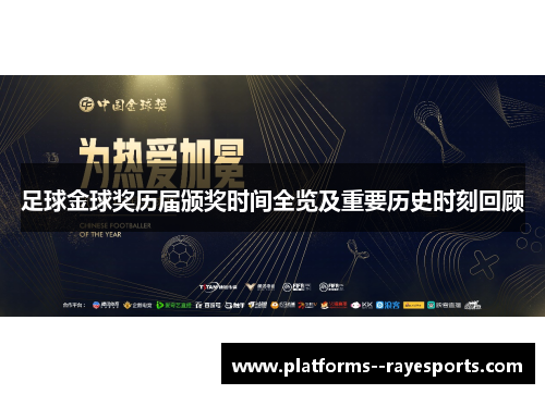 足球金球奖历届颁奖时间全览及重要历史时刻回顾