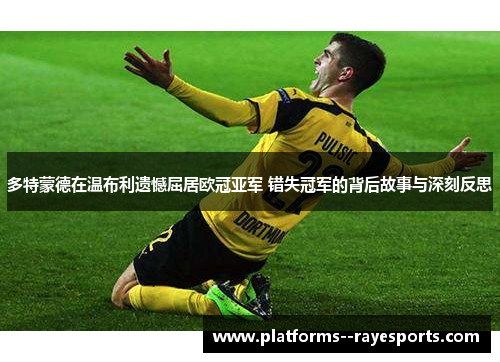 多特蒙德在温布利遗憾屈居欧冠亚军 错失冠军的背后故事与深刻反思